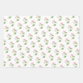 kerstbessen en gesorteerde spoelbakken inpakpapier vel (Voorkant 2)