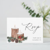 kerstbessen en pine met maaltijd RSVP 2 (Staand voorkant)