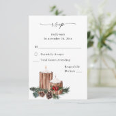 kerstbessen en pine op maaltijd RSVP VER 2 (Staand voorkant)