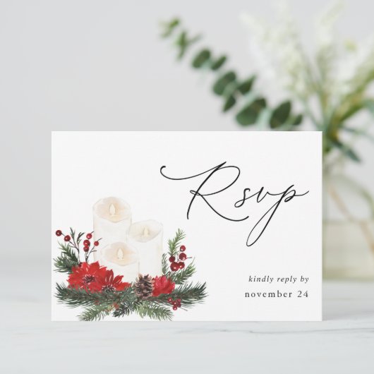 kerstbessen en pine w Meal RSVP 3 (Staand voorkant)