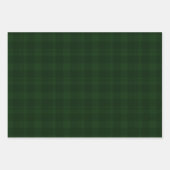 Kerstbessen gesorteerd Tartan Inpakpapier Vel (Voorkant 3)