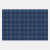 Kerstbessen gesorteerd Tartan Inpakpapier Vel (Voorkant 2)