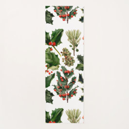 Kerstbessen Holly bladeren. Kerstbessen Yogamat