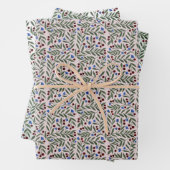 kerstbessen inpakpapier vel (In situ)