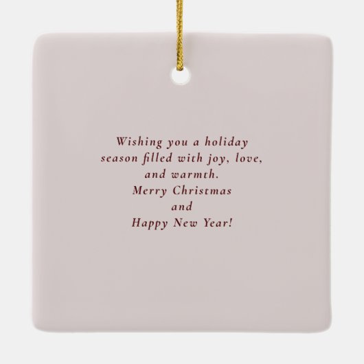 kerstbessen keramisch ornament (Achterkant)