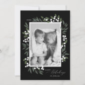 Kerstbessen Kerstkaart (Voorkant)