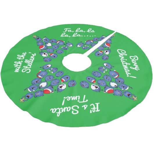 Kerstbessen Kerstmis Kerstboom Rok (Gekanteld)