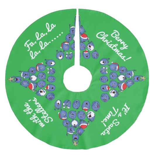 Kerstbessen Kerstmis Kerstboom Rok (Voorkant)