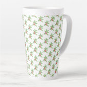 Kerstbessen Kerstmis Latte Mok (Rechterhoek)