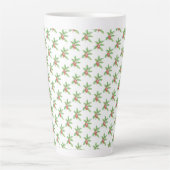 Kerstbessen Kerstmis Latte Mok (Voorkant)