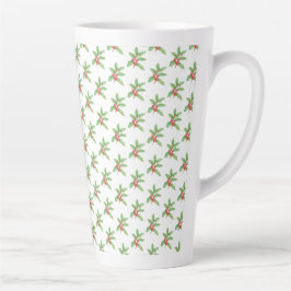 Kerstbessen Kerstmis Latte Mok