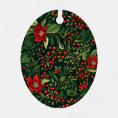 Kerstbessen Metalen Ornament (Voorkant)