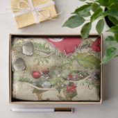Kerstbessen Ontwerp Serie 10 Tissuepapier (Geschenk)