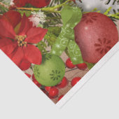 Kerstbessen Ontwerp Serie 1 Tissuepapier (Detail)