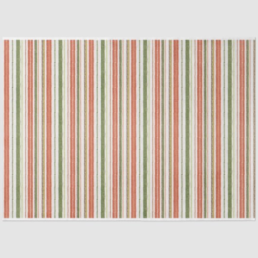 Kerstbessen Ontwerp Serie 3 Tissuepapier (Voorkant)