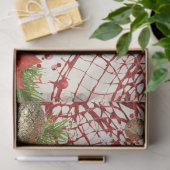 Kerstbessen Ontwerp Serie 8 Tissuepapier (Geschenk)