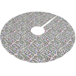 Kerstbessen, patterned kerstboom rok