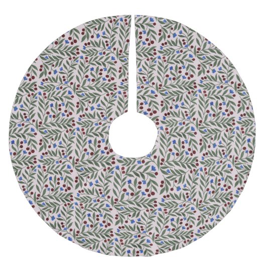 Kerstbessen, patterned kerstboom rok (Voorkant)