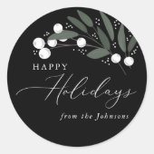 kerstbessen Sticker (Voorkant)