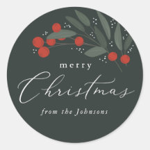 kerstbessen Sticker