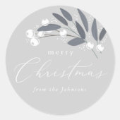 kerstbessen Sticker (Voorkant)