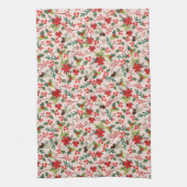 kerstbessen theedoek (Verticaal)