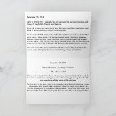 Kerstbestand 1914 Kaart van het vakantieseizoen (Binnen)