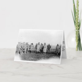 Kerstbestand 1914 Kaart van het vakantieseizoen