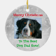 Kerstbeste foto van pap met ever