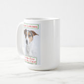 Kerstbeste foto van pap met ever koffiemok (Voorkant links)