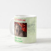 Kerstbeste foto van pap met ever koffiemok (Voorkant links)