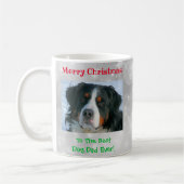 Kerstbeste foto van pap met ever koffiemok (Links)