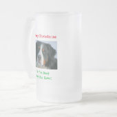 Kerstbeste foto van pap met ever matglas bierpul (Voorkant links)