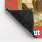 Kerstbeste foto van pap met ever muismat (Hoek)