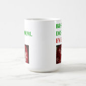 Kerstbeste hond ooit foto koffiemok (Center)