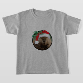 Kerstbever - Kinderen Basic T-Shirt