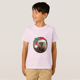 Kerstbever - Kinderen Basic T-Shirt