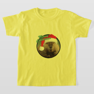 Kerstbever - Kinderen Basic T-Shirt