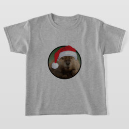 Kerstbever - Kinderen Basic T-Shirt