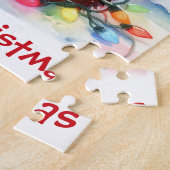 Kerstbever puzzel (Zijkant)