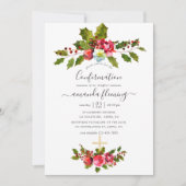 kerstbevestiging kaart (Voorkant)