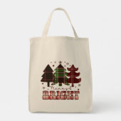 Kerstbevruchting en helderheid tote bag (Achterkant)