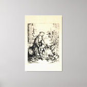 kerstbevruchting Madonna en kindermaagd Mary Canvas Afdruk (Voorkant)