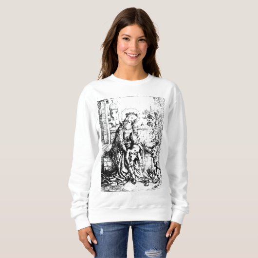 kerstbevruchting Madonna en kindermaagd Mary Trui (Voorkant volledig)