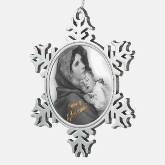 Kerstbevruchting Madonna en ornament van kinderen (Rechts)