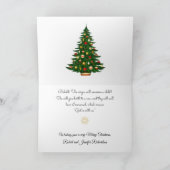 Kerstbevruchting Religie Voeg je bericht toe Feestdagen Kaart (Binnen)