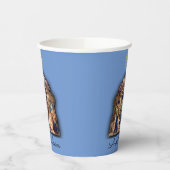 kerstbevruchting van de Baby Jezus Papieren Bekers (Links)