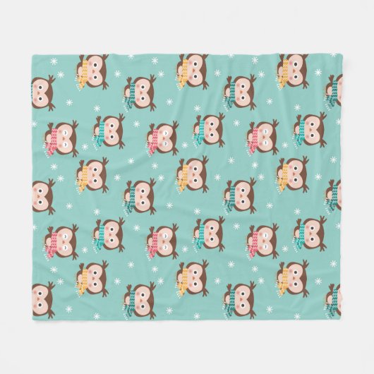kerstbezit Fleece Blanket Deken (Voorkant (Horizontaal))