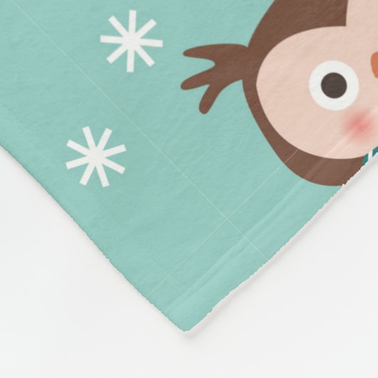 kerstbezit Fleece Blanket Deken (Hoek)