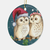 kerstbezit keramisch ornament (Links)